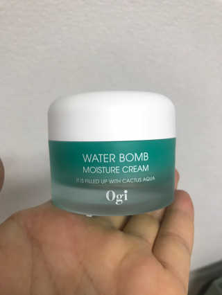 오지아이 워터 밤 모이스처 크림 50ml — 4점을 준 리뷰어가 2020년 2월 올린 사용 사진