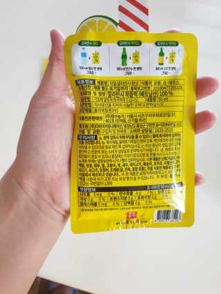 장수농가 리얼깔라만시 원샷 50ml 10팩+보틀 — 4점을 준 리뷰어가 2019년 4월 올린 사용 사진