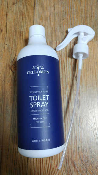 셀로몬 토일렛 스프레이 500ml — 4.33점을 준 리뷰어가 2018년 5월 올린 사용 사진