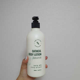 (주)에네스티 내추럴 촉촉  오트밀 바디로션 500ml — 5점을 준 리뷰어가 2019년 10월 올린 사용 사진