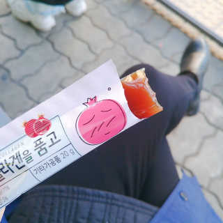 광희생활건강 석류는 콜라겐을 품고 — 5점을 준 리뷰어가 2020년 1월 올린 사용 사진