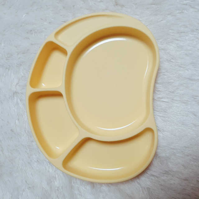 유비맘 캐릭터 실리콘 흡착 식판_색상 랜덤발송 리뷰 사진