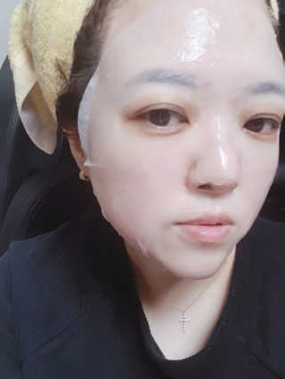 로벡틴 닥터 마스크 시카 — 5점을 준 리뷰어가 2020년 1월 올린 사용 사진