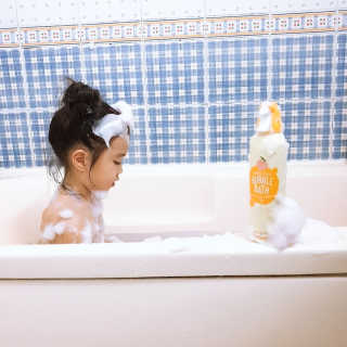 꼬모조이 탱글탱글 구름 콩순이 버블바스 — 5점을 준 리뷰어가 2019년 12월 올린 사용 사진