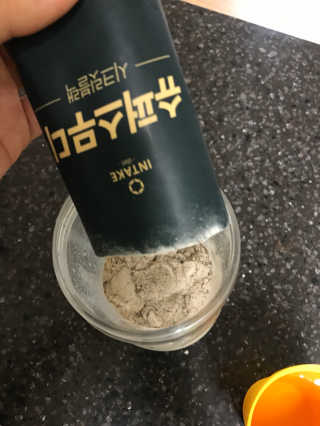 인테이크 슈퍼스무디 시크릿블랙(30g*14팩) — 5점을 준 리뷰어가 2017년 3월 올린 사용 사진