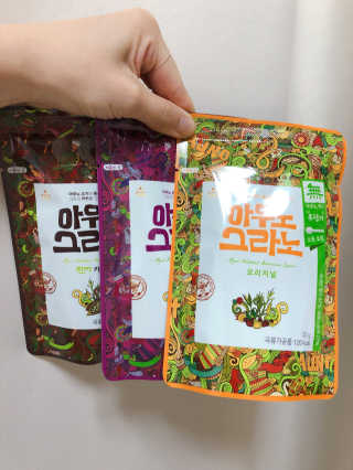 아우노그라노 오리지날, 진짜 베리, 진짜 카카오 — 3.67점을 준 리뷰어가 2018년 6월 올린 사용 사진