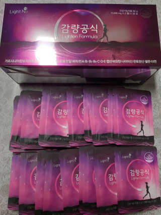 [감량공식] 다이어트 건강기능식품 신규 캠페인 — 5점을 준 리뷰어가 2020년 3월 올린 사용 사진