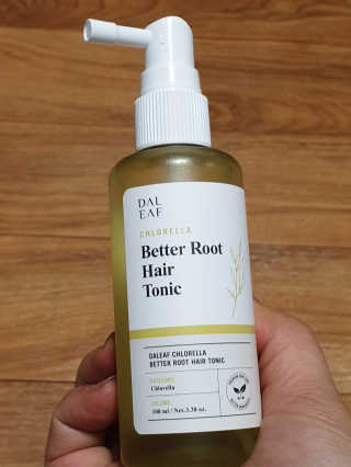 달리프 클로렐라 베러 루트 헤어토닉 100ml — 5점을 준 리뷰어가 2020년 1월 올린 사용 사진