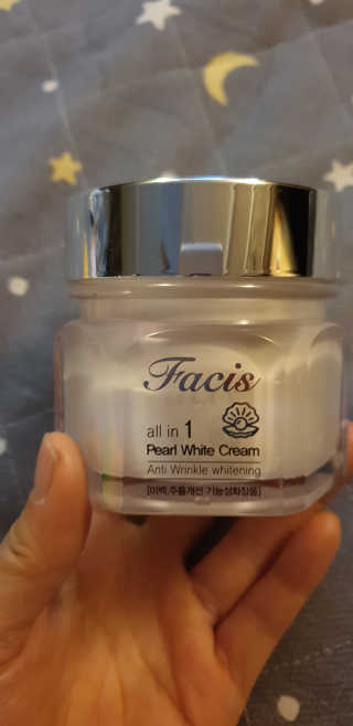 파시스 올인원 진주 화이트닝 크림 100ml — 3.83점을 준 리뷰어가 2019년 2월 올린 사용 사진