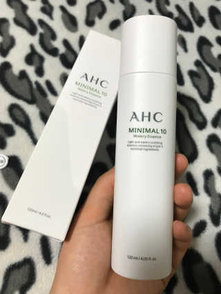 AHC 에이 에이치 씨 미니멀 10 워터리 에센스 — 4점을 준 리뷰어가 2018년 12월 올린 사용 사진