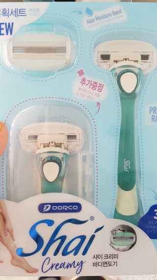 도루코 페이스 [여성용 제모기] 도루코 샤이 크리미 — 5점을 준 리뷰어가 2018년 5월 올린 사용 사진