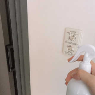 그린그램 베이직 뿌리는 살균 소독제 살균소독수 — 3.5점을 준 리뷰어가 2020년 3월 올린 사용 사진