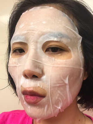 클레어테라피 프로-캄 프로바이오틱 에너지 마스크 10매 — 5점을 준 리뷰어가 2019년 2월 올린 사용 사진