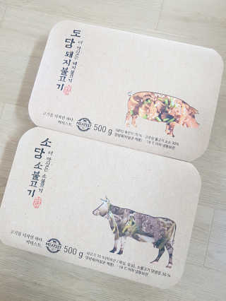미티스트 더 맛있는 소담 소불고기 + 도담 돼지 불고기 — 5점을 준 리뷰어가 2019년 2월 올린 사용 사진
