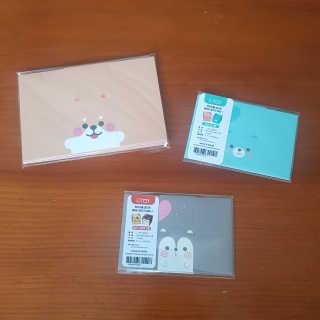 엘토이 L-TOY 시바견 편지지 6종 1SET + 뽀리 편지지 4종 — 4점을 준 리뷰어가 2018년 9월 올린 사용 사진