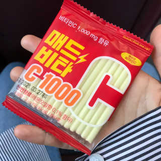 매드비타C 1000 — 4점을 준 리뷰어가 2019년 4월 올린 사용 사진