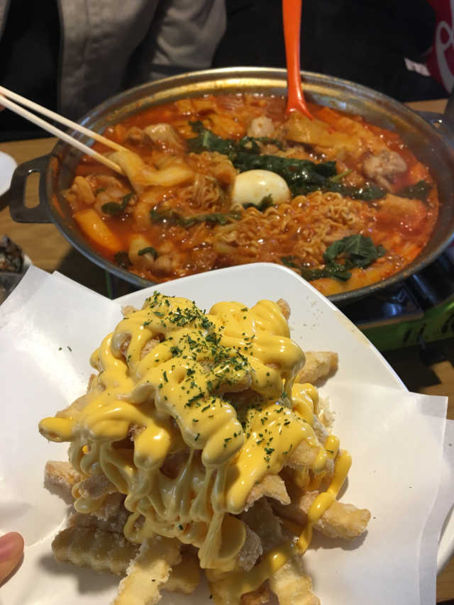 [청춘닭볶이]즉석닭볶이2인+감자튀김1종 리뷰 사진