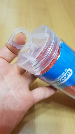 쿨코어 쿨링타월 — 4점을 준 리뷰어가 2019년 7월 올린 사용 사진