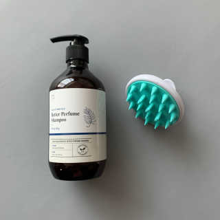 달리프 베러 퍼퓸 샴푸 1000ml 레이니데이 or 일랑로즈 — 5점을 준 리뷰어가 2020년 1월 올린 사용 사진