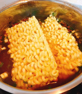 오뚜기카레면 2차 모집 — 5점을 준 리뷰어가 2019년 2월 올린 사용 사진