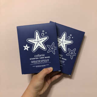 [스타콜라겐] 콜라닉 스타피쉬 14000 마스크팩  10매 — 4.33점을 준 리뷰어가 2018년 8월 올린 사용 사진