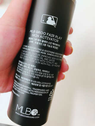 MLB GROO Fair Play SKIN ACTIVATOR — 4.33점을 준 리뷰어가 2018년 8월 올린 사용 사진