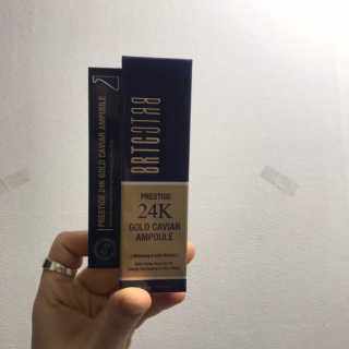 비알티씨 프레스티지 24K 골드 캐비어 앰플 — 4점을 준 리뷰어가 2019년 3월 올린 사용 사진