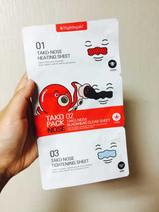 나이팅게일 TAKO PACK NOSE [문어코팩] — 5점을 준 리뷰어가 2017년 9월 올린 사용 사진