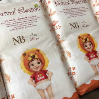네추럴블라썸 NATURAL BLOSSOM 슈퍼 얇은 바지 기저귀 — 5점을 준 리뷰어가 2018년 10월 올린 사용 사진