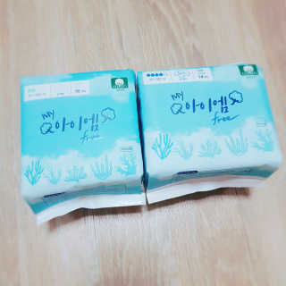 보타메디 마이아이엠 생리대 — 4점을 준 리뷰어가 2019년 1월 올린 사용 사진