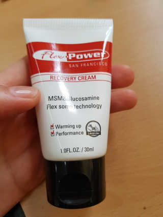 플렉스파워에이더블유에스 리커버리크림 30ml — 4.33점을 준 리뷰어가 2017년 9월 올린 사용 사진