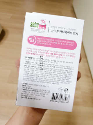 세바메드 인티메이트 워시 pH3.8 - 여성청결제 — 5점을 준 리뷰어가 2019년 8월 올린 사용 사진