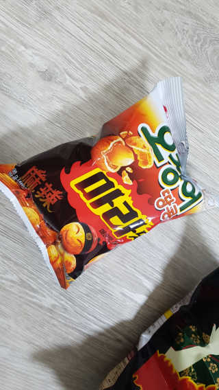 오징어땅콩,도도한나쵸 오징어땅콩 마라맛, 도도한나쵸 마라맛 — 5점을 준 리뷰어가 2019년 8월 올린 사용 사진