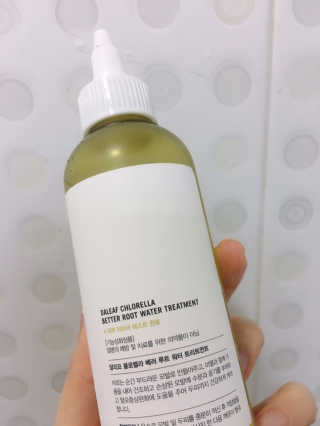 달리프 클로렐라 베러 루트 워터트리트먼트 200ml — 4.5점을 준 리뷰어가 2020년 3월 올린 사용 사진