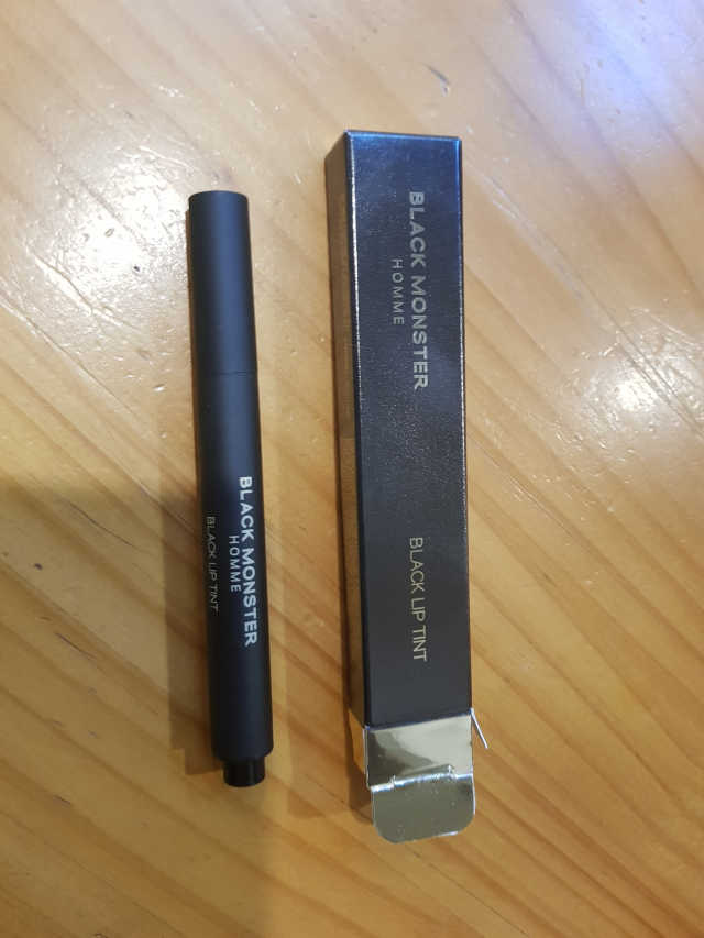 블랙몬스터 옴므 블랙립틴트 리뷰 사진