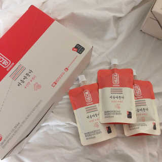 자연원 복다방 2종 100ml 10포씩 — 3.5점을 준 리뷰어가 2018년 12월 올린 사용 사진