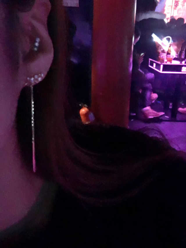 폭스타일 은침플로라롱체인 귀걸이W/G 리뷰 사진