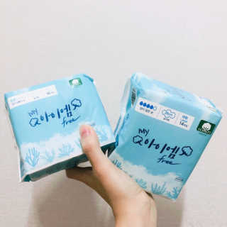보타메디 마이아이엠 생리대 — 5점을 준 리뷰어가 2018년 11월 올린 사용 사진