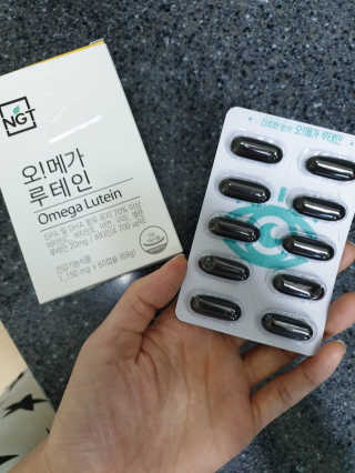 네츄럴굿띵스 오!메가루테인 60일분 — 5점을 준 리뷰어가 2019년 2월 올린 사용 사진