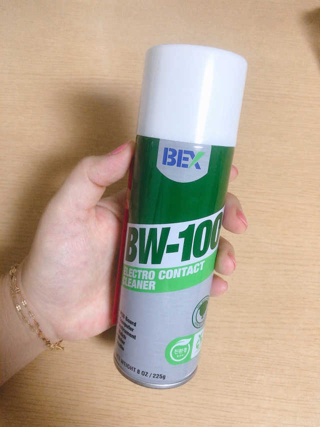 BW-100 접점부활제 리뷰 사진