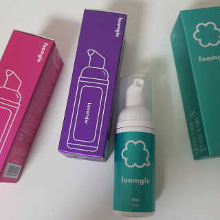 폼글 I foamgle [폼글] 거품가글 50ml 3종 - 민트, 라벤더, 라즈베리 — 4.5점을 준 리뷰어가 2019년 10월 올린 사용 사진