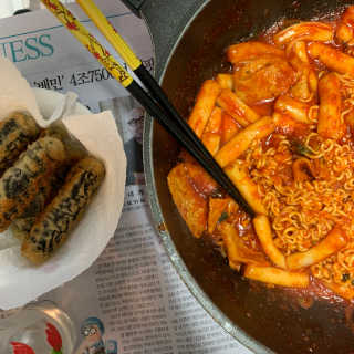 화곡미담 옛날 떡볶이 — 5점을 준 리뷰어가 2020년 1월 올린 사용 사진