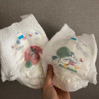 보솜이 베이비케어 팬티형 기저귀 — 5점을 준 리뷰어가 2019년 3월 올린 사용 사진