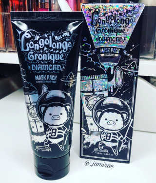 엘리자베카 Elizavecca  LongoLongo Gronique Diamond Mask Pack — 3.83점을 준 리뷰어가 2018년 7월 올린 사용 사진