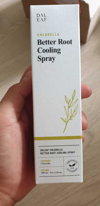 달리프 클로렐라 베러 루트 쿨링 스프레이 100ml — 4점을 준 리뷰어가 2019년 7월 올린 사용 사진
