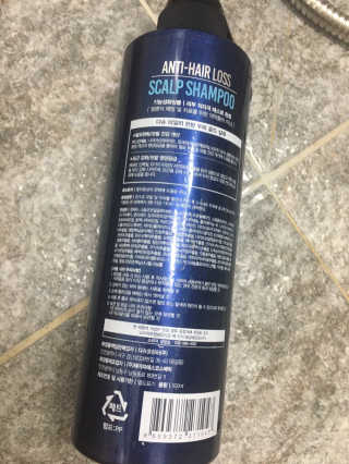 다슈코리아 다슈 데일리 단백질 한방 두피 골드 샴푸 500ml — 5점을 준 리뷰어가 2019년 12월 올린 사용 사진