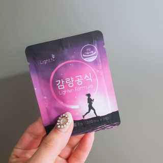 [감량공식] 다이어트 건강기능식품 — 4점을 준 리뷰어가 2019년 12월 올린 사용 사진