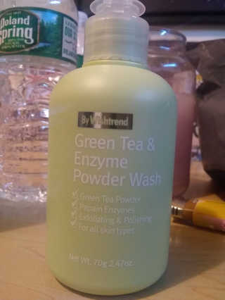 바이 위시트랜드 Green Tea Powder Wash — 5점을 준 리뷰어가 2018년 1월 올린 사용 사진