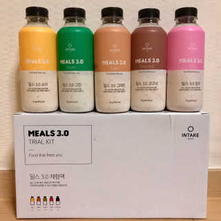 인테이크 밀스 3.0 Trial Kit(보틀형 5종) — 3.5점을 준 리뷰어가 2017년 4월 올린 사용 사진