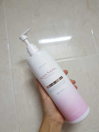 아쿠아큐링 아쿠아S링 퓨어리프레싱 헤어케어 500ml — 4점을 준 리뷰어가 2018년 8월 올린 사용 사진